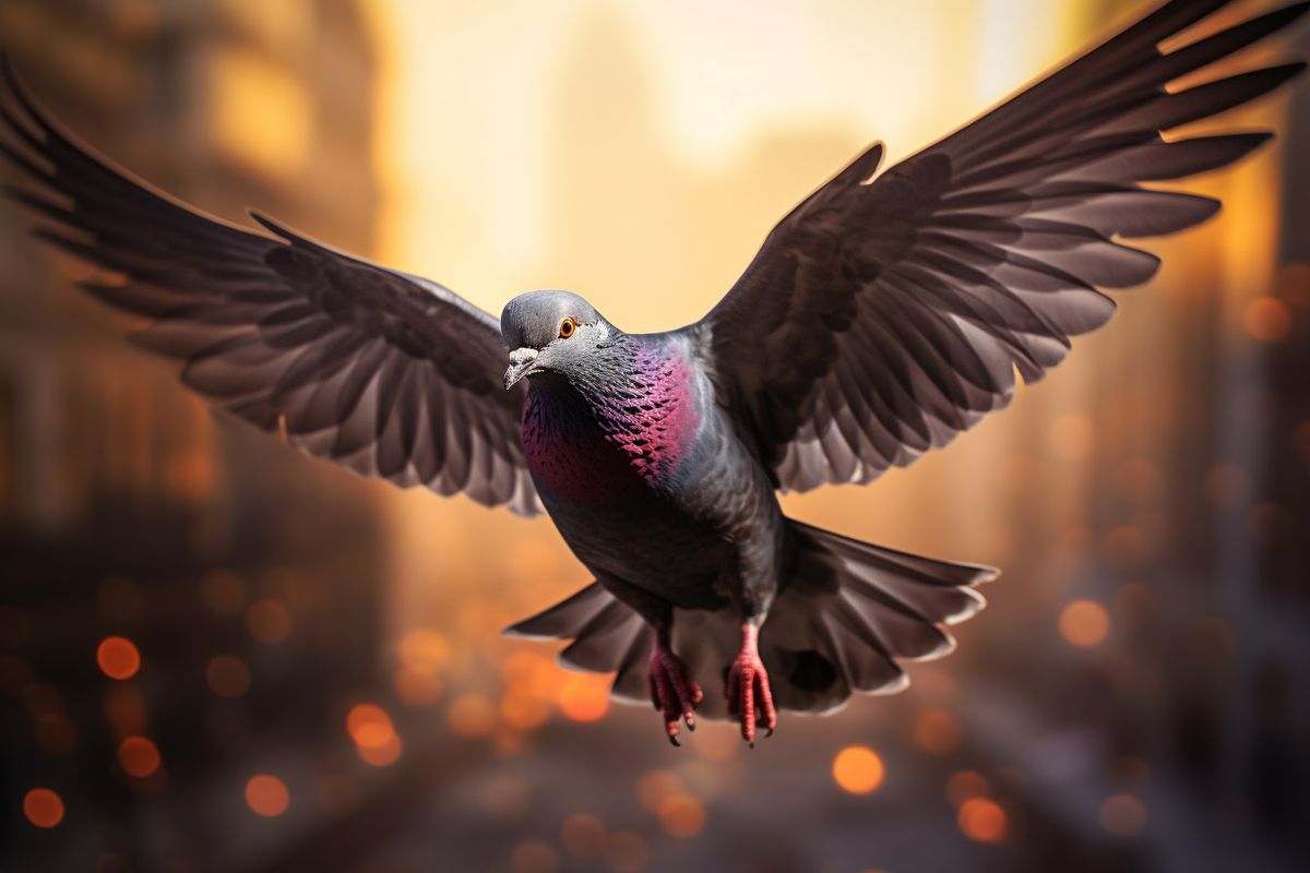 Flying Pigeon Pose